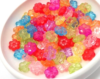 Wholesale 20//50 Mixed Millefiori Glass Loose Spacer Beads Charm Finding 4-13mm
