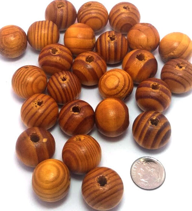 25 or 50 Brown Wood Beads Burlywood Beads Wooden Beads Etsy