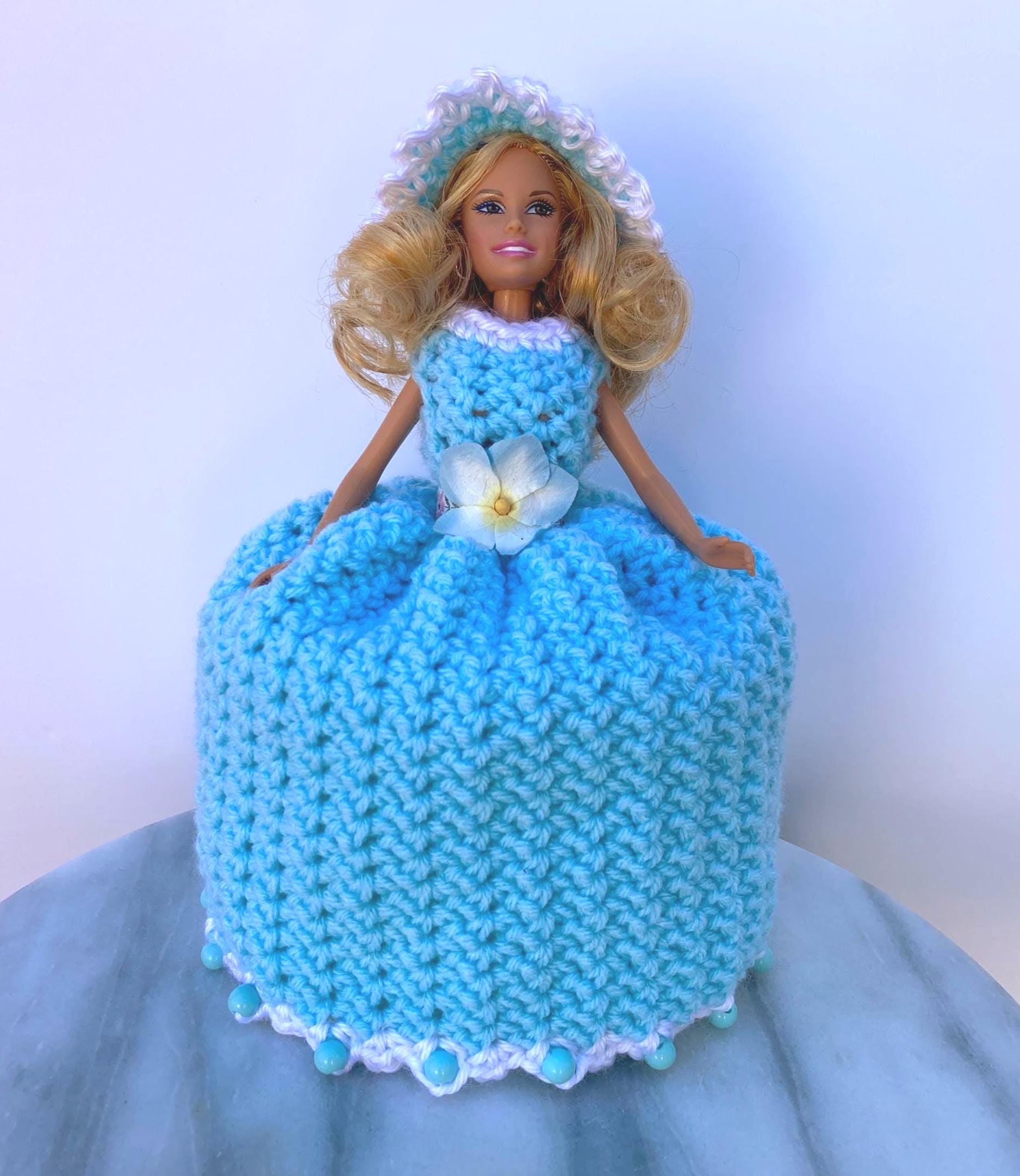 crochet toilet paper dress Barbie Dress Toilet Paper Cover P3|Easy Crochet Barbie Dress Toilet Paper  Cover|Crochet Barbie Dress