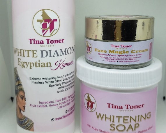 16 oz Egyptian lotion, face magic and soap whitening set of 3 Best Seller
