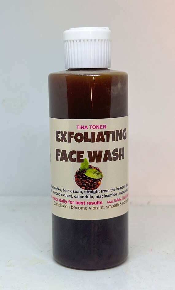 Exfoliating face wash 4 oz