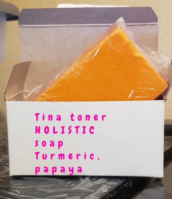 Tumeric × glutathione face and body soap 150g