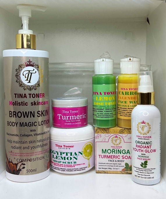 Dark / brown skin set of 7