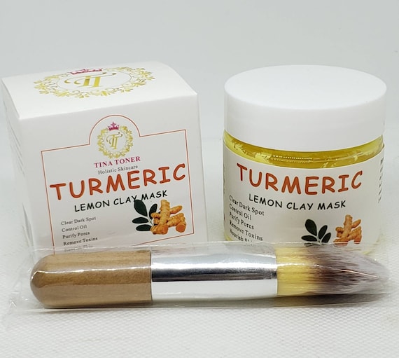 Turmeric lemon clay mask 50oz