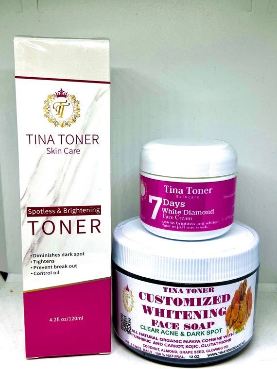 Herbal facial brightening set of 3