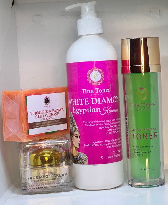 16 oz Body lotion set (brighter and lighter skin)