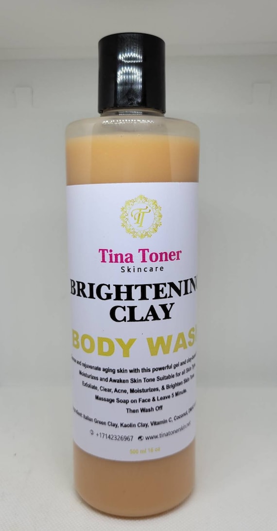 Brightening clay body wash 500mg