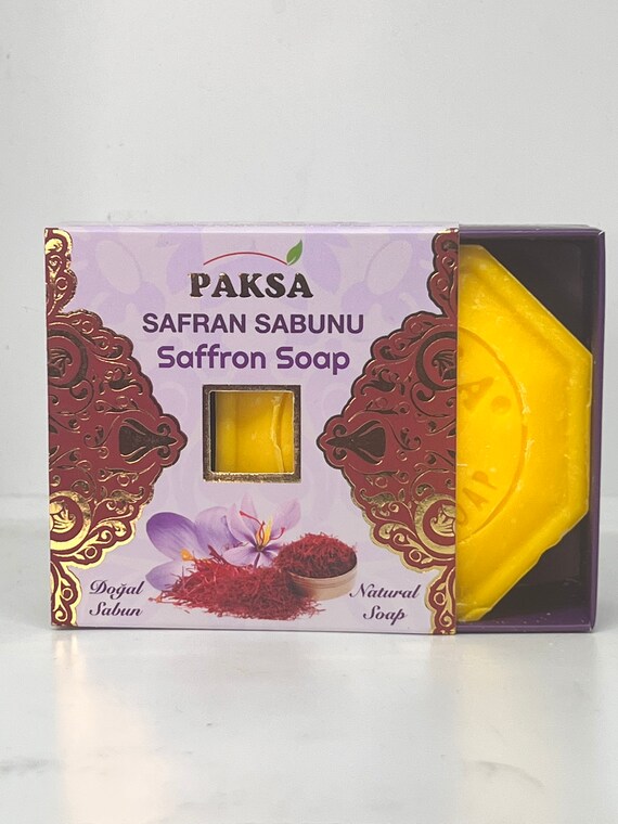 Saffron anti-aging soap 125g