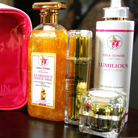 Light skin Radiant Milk set with pouch