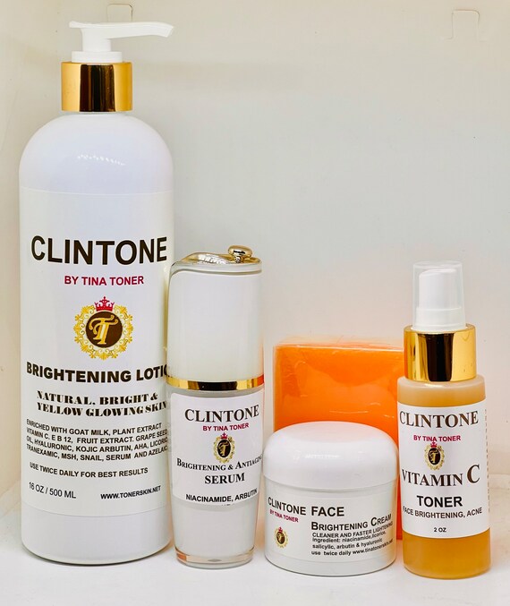 Clintone Full body set of 5 Brightening & Anti-aging