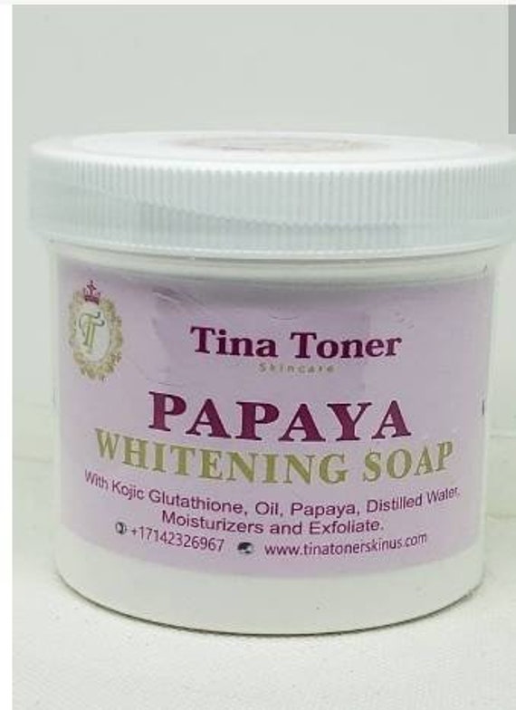 Lightning papaya soap
