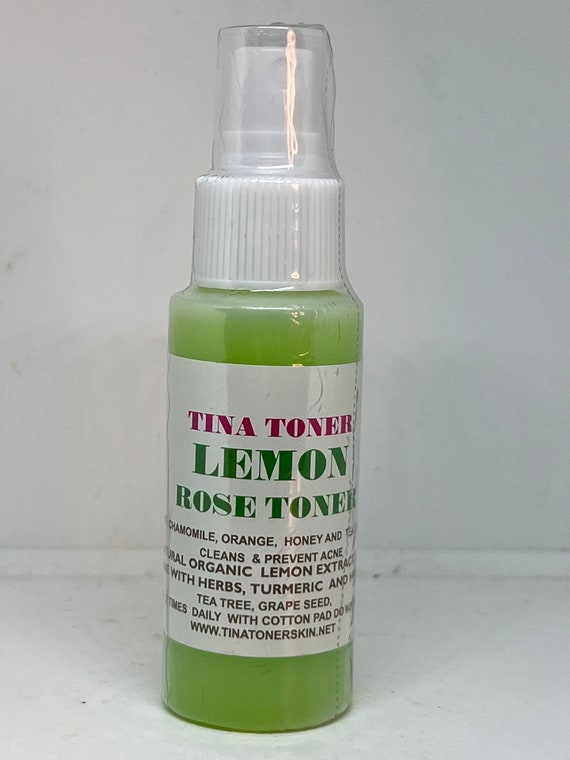 Lemon rose toner 4 oz
