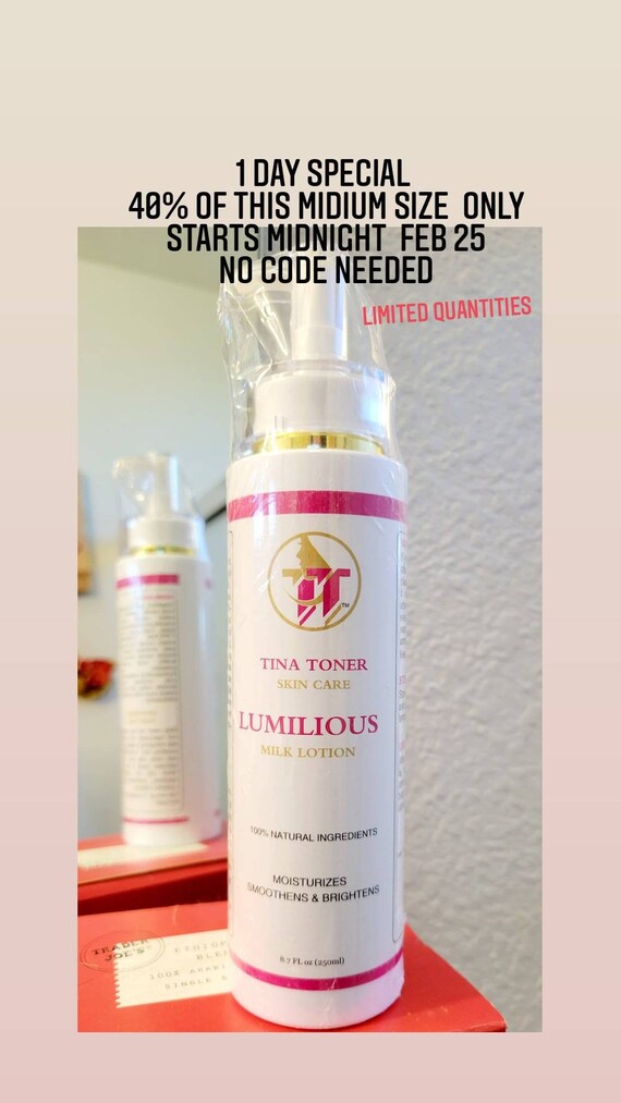 Luminous lotion midium 8oz