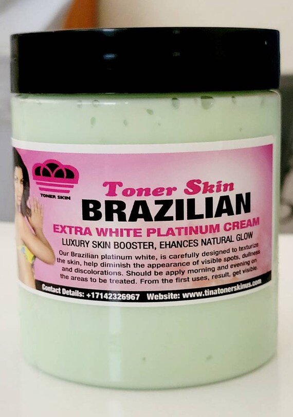Brazilian white platinum cream