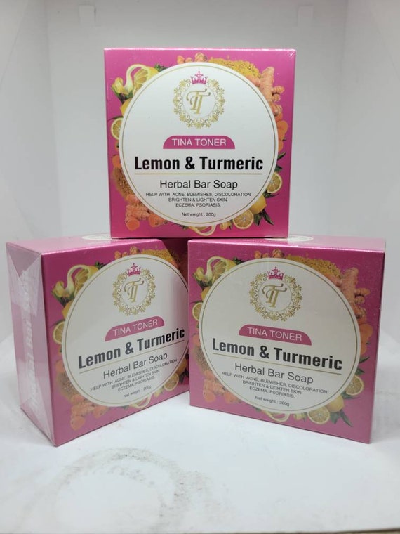 Lemon Turmeric Soap 3 piece
