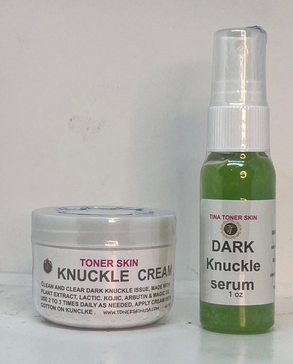 Dark kuckle cream and serum