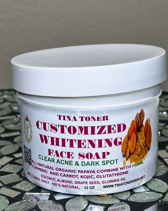 Herbal whitening face soap 8 oz