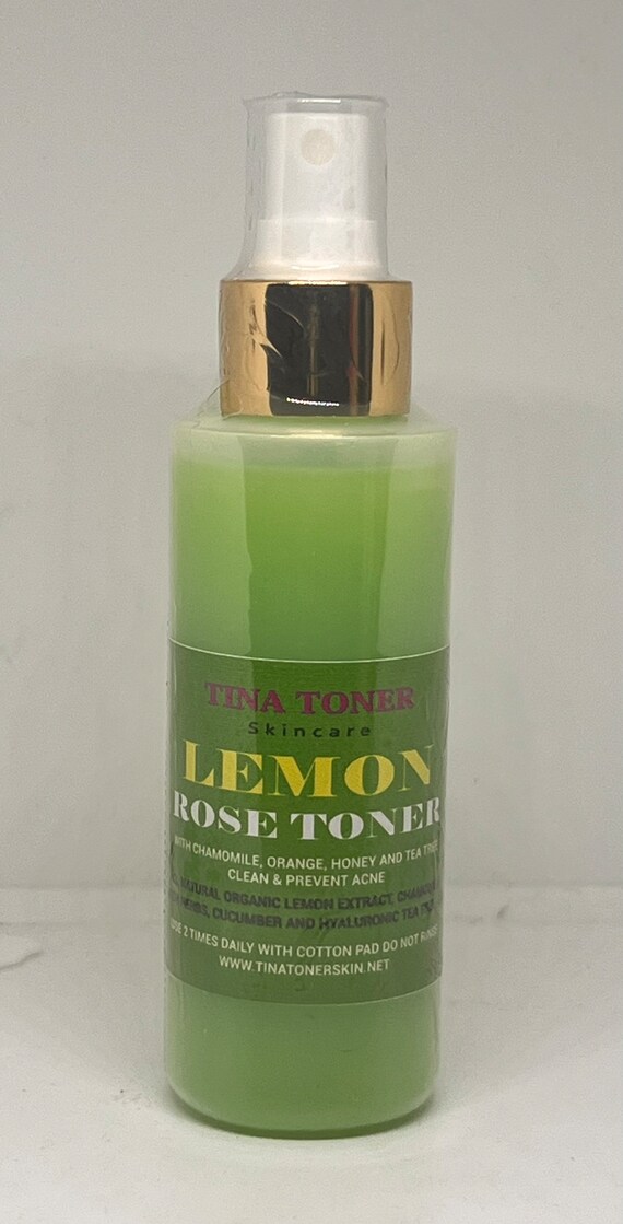Lemon rose toner 4 oz