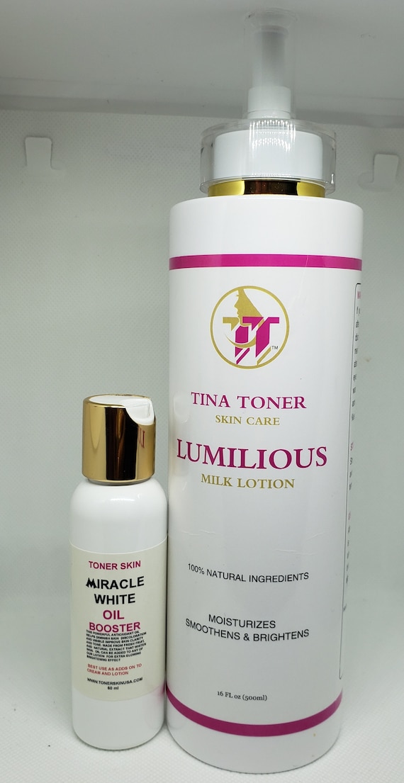 Luminous Milk lotion 16 oz with whitening oil booster 1 oz