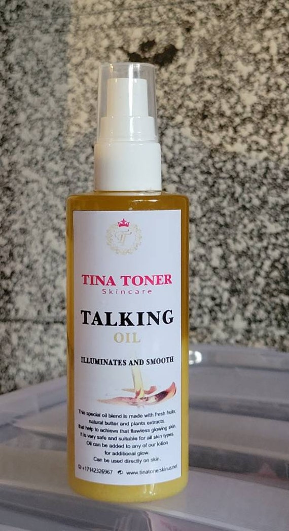Talking whitening oil 4 oz