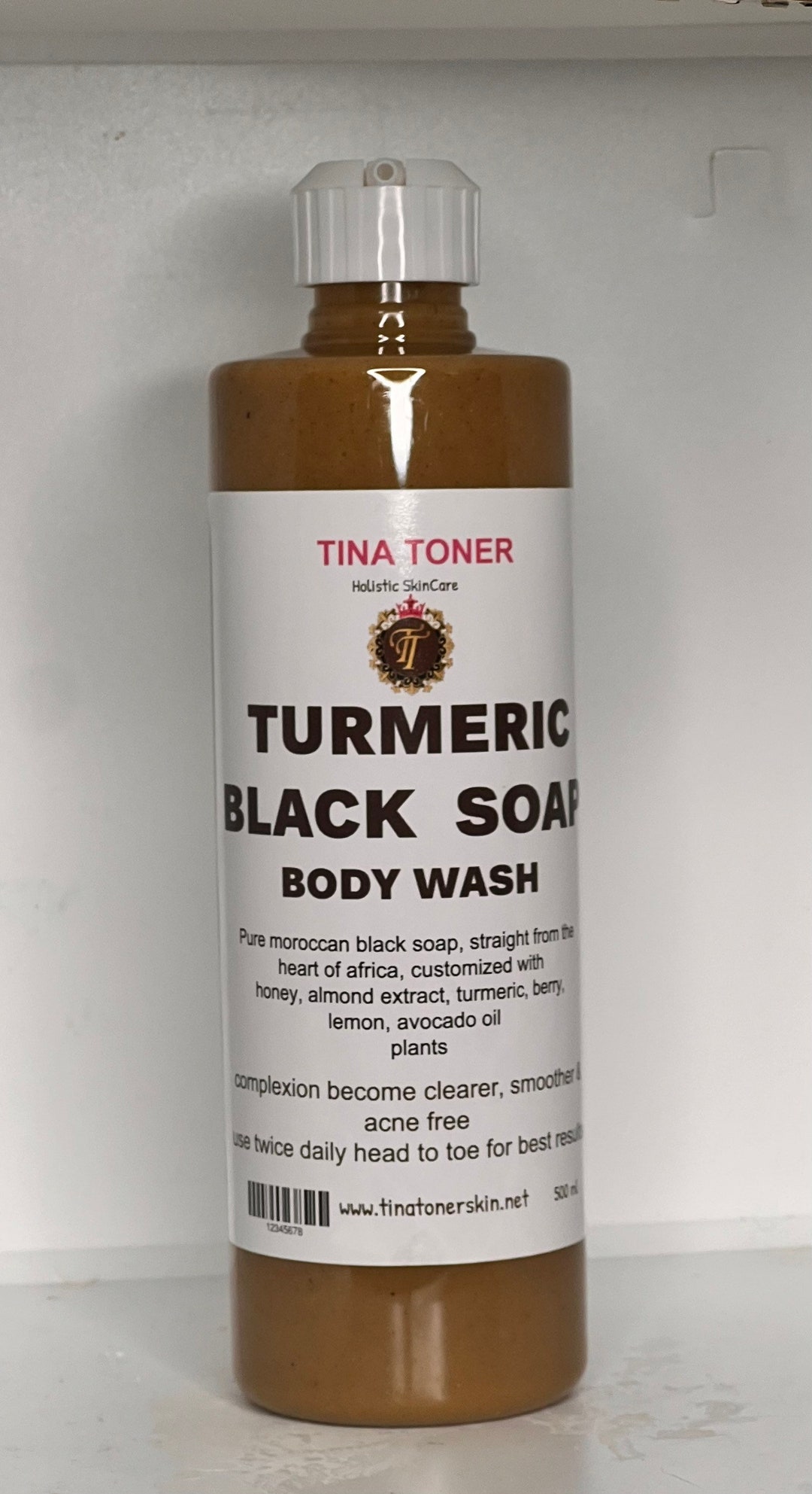 Turmeric Black Soap 16 Oz Etsy