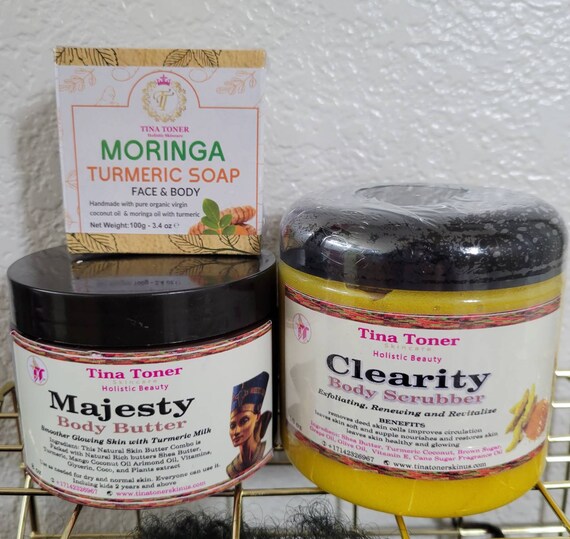The Organic Radiant butter set of 3