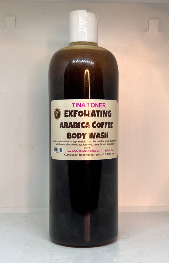 Exfoliating Arabica coffee wash