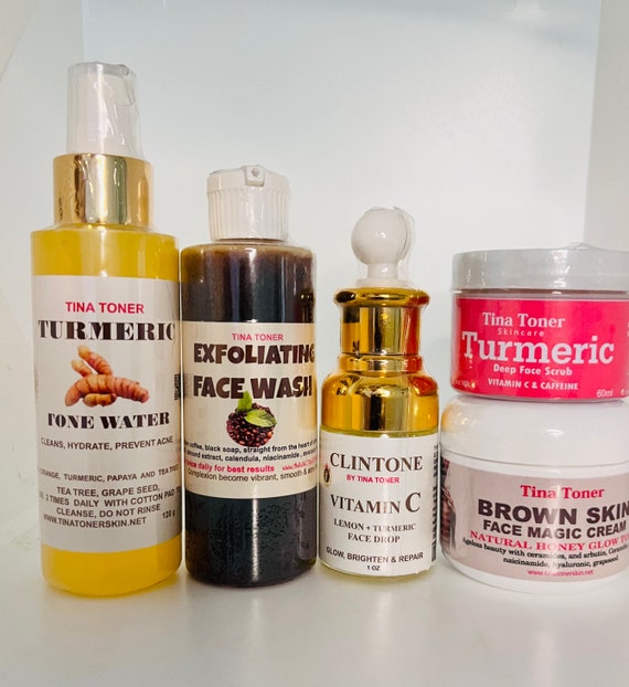 Caramel face set of 5