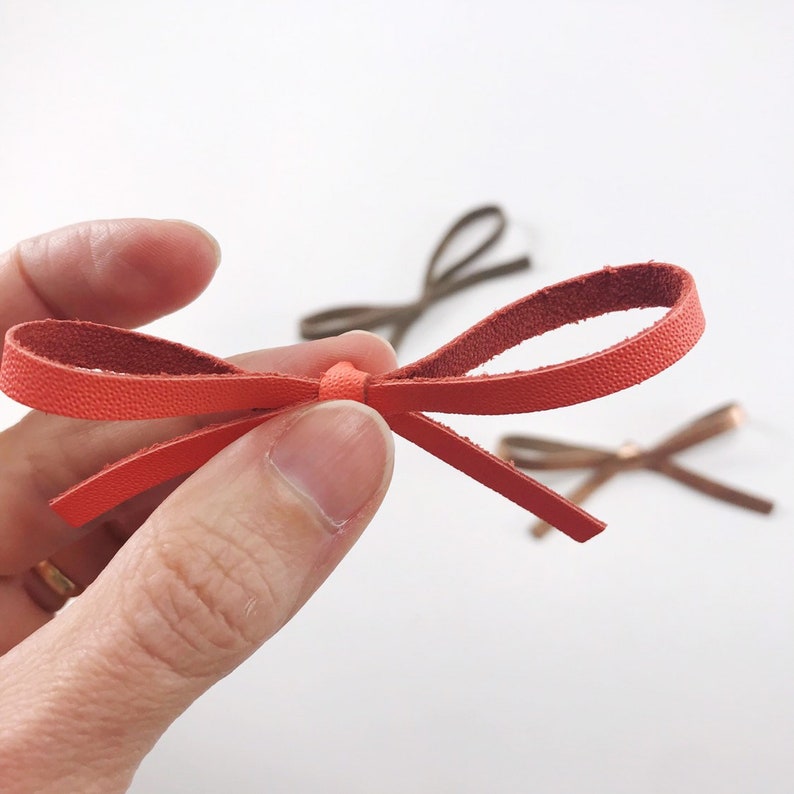 Thin Colored Die Cut Leather Leather Strips Leather Working Etsy