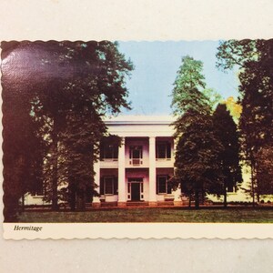 Ansichtkaart The Hermitage President Andrew Jackson Home Tennessee 1970's