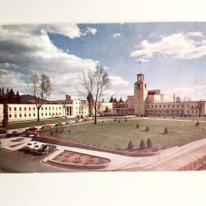 Cartolina d'epoca Santa Fe New Mexico State House State Capitol Building N M