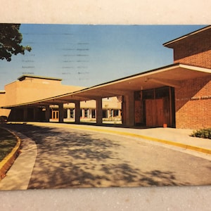 Vintage Postkarte Penn State Universität Hetzel Union Building State College 1961