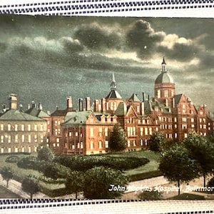 Cartolina d'epoca John Hopkins Hospital Baltimore MD 1908