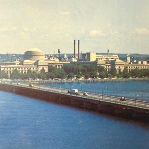 Vintage Postcard MIT University Massachusetts Institute of Technology Cambridge