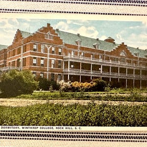 Postkarte Rock Hill S C Winthrop College South College South Carolina