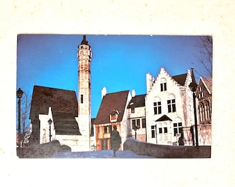 Vintage Postcard New York World's Fair 1964-1965 The Belgian Village