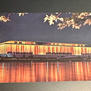 Vintage Ansichtskarte John F Kennedy Center for Darstellende Kunst Washington D C