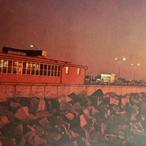 Cartão postal vintage Chesapeake Bay Bridge Tunnel Virginia Beach VA