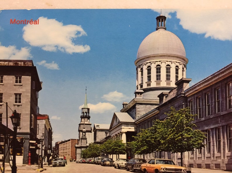 Carte postale - Montréal (façades