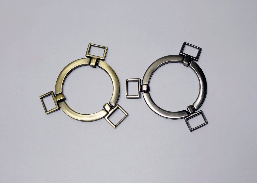 Square Connector Rings LARGE ROUND CONNECTOR With Three Mobile Square Loops - High Quality ...