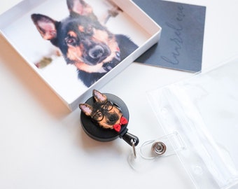 Custom Pet Badge Reel