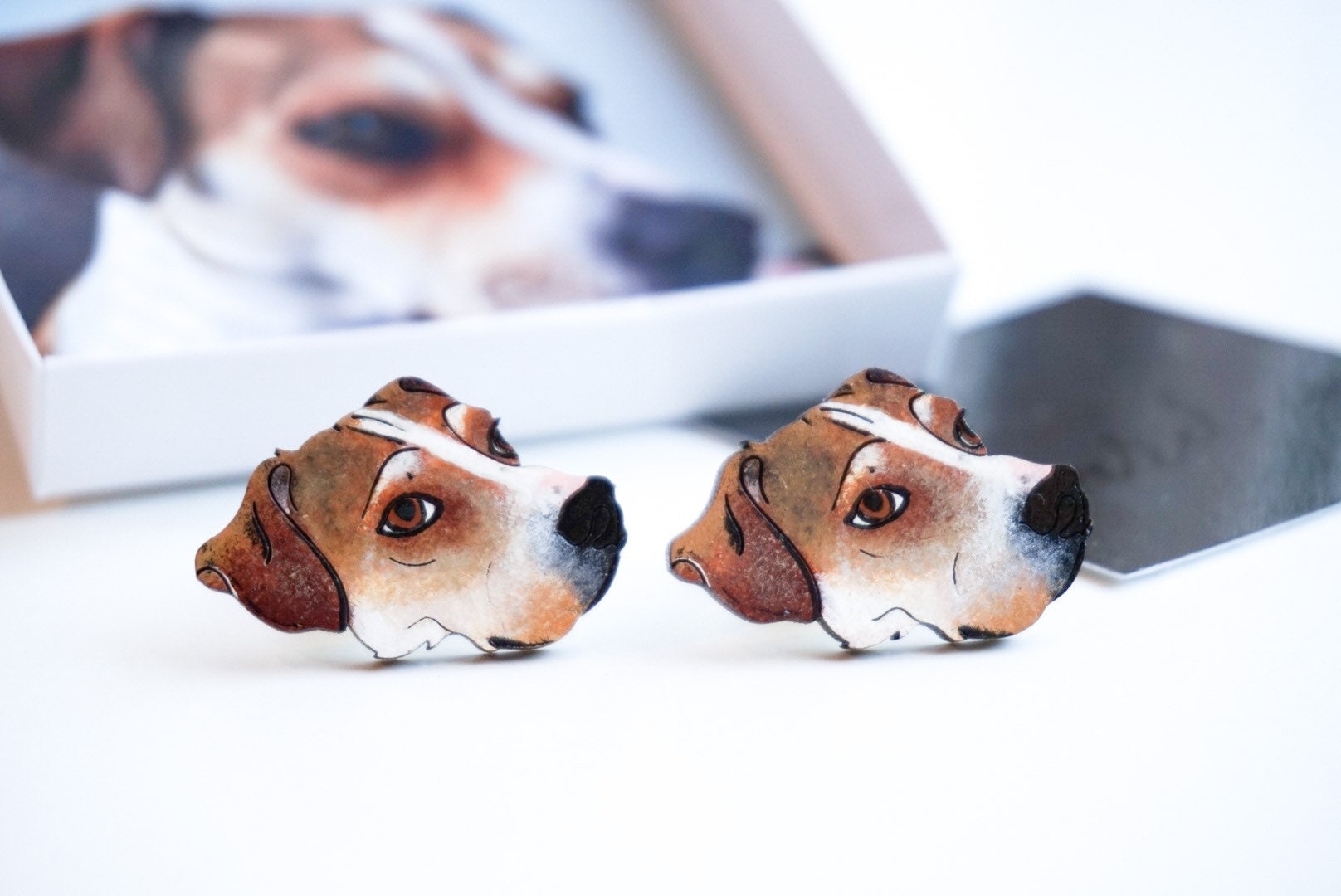 Etsy Design Awards Finalist 2022 - Custom Pet Cufflinks