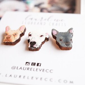 Custom Pet Earrings Earrings: 3 pets