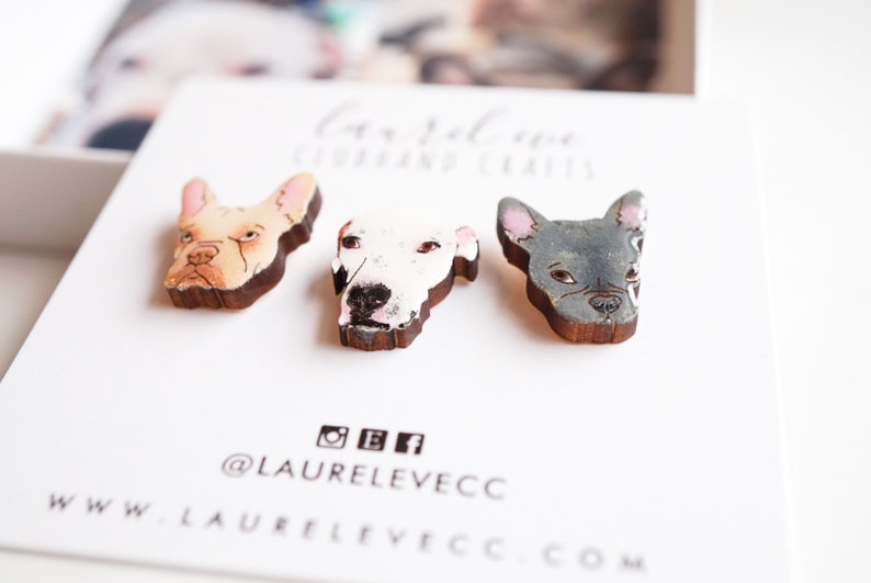 Custom Pet Earrings Earrings: 3 pets