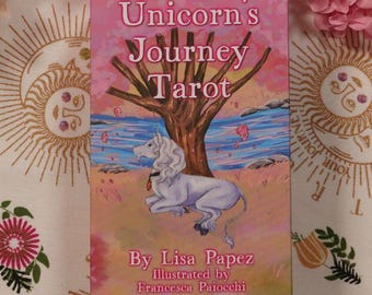 Unicorn's Journey Tarot Deck, Standard Edition -  80 Tarot Cards (70x120mm) plus 204-page Physical Guidebook