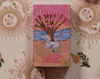 MINI Unicorn's Journey Tarot Deck: 80 Cards + Digital Guidebook