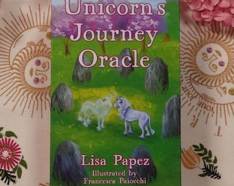 Unicorn's Journey Oracle Deck -  70 Oracle Cards (70x120mm) plus Guidebook