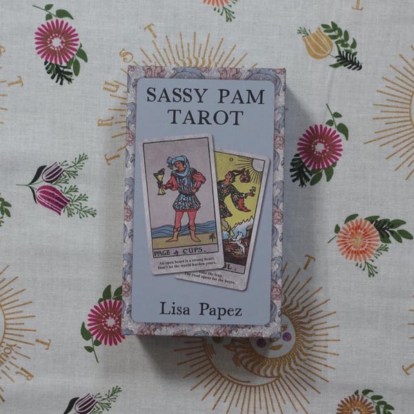 Sassy Pam Tarot – Beginner-Friendly Tarot Deck (60x110mm)
