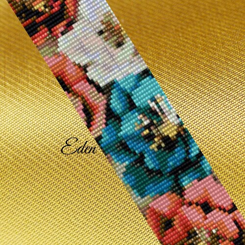Bead Loom Pattern Beading Loom Bracelet Pattern PDF Etsy