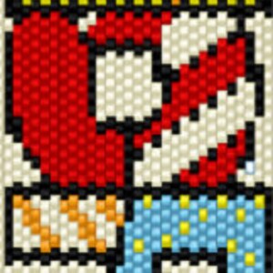 Hope and Love Peyote Patterns, Peyote, Peyote Pattern, Peyote Beaded ...